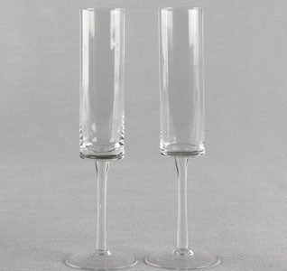 Cylinder Champagne Flutes