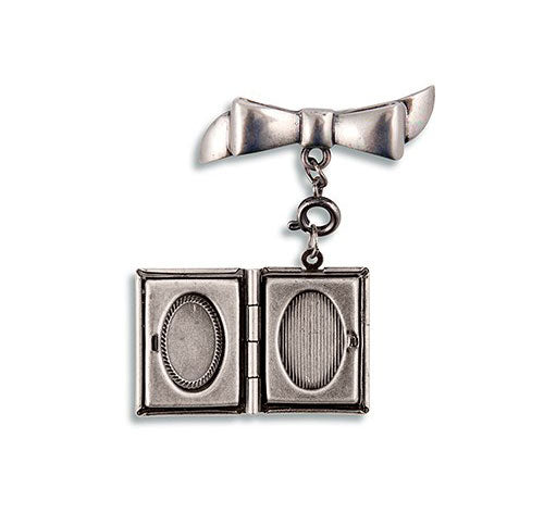 Vintage Photo Book Bouquet Locket