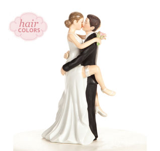 Sexy Bride &amp; Groom Cake Topper