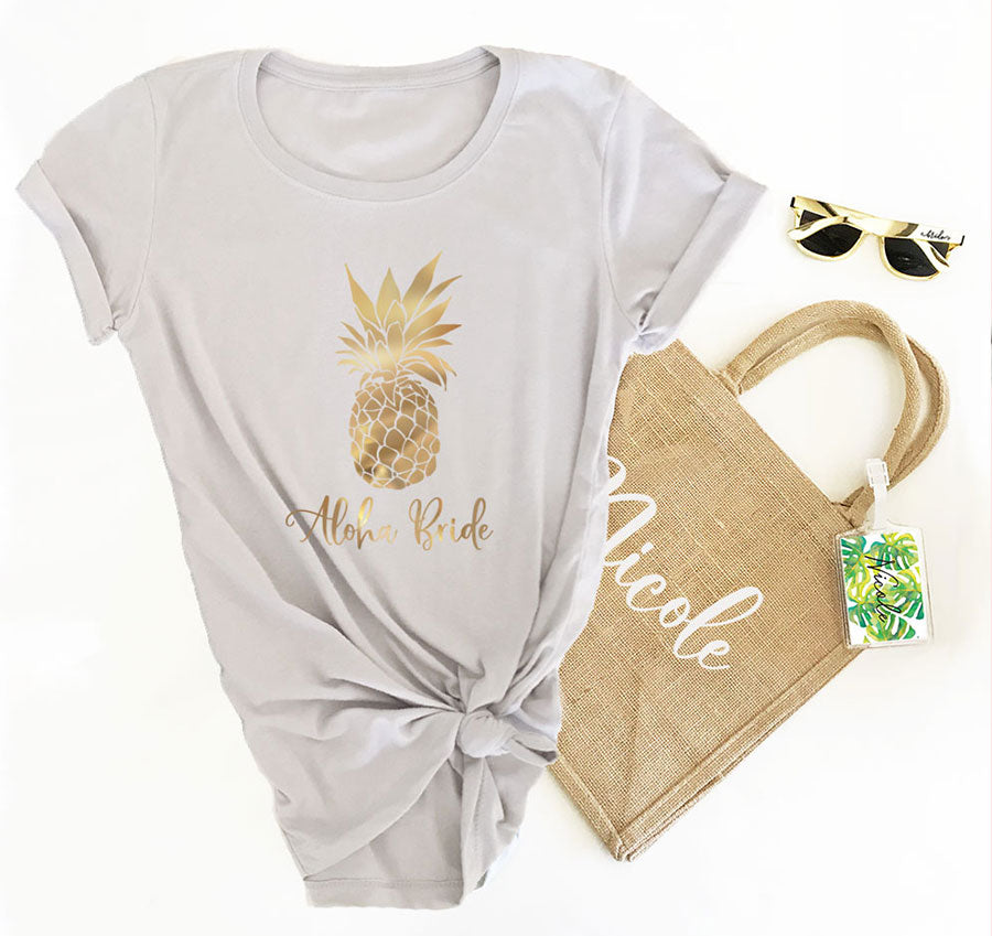 Tropical Bridesmaid T-Shirt