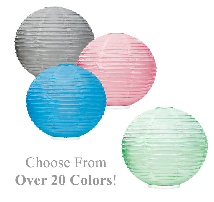 Paper Globe Lanterns