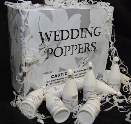 Wedding Popper Favors