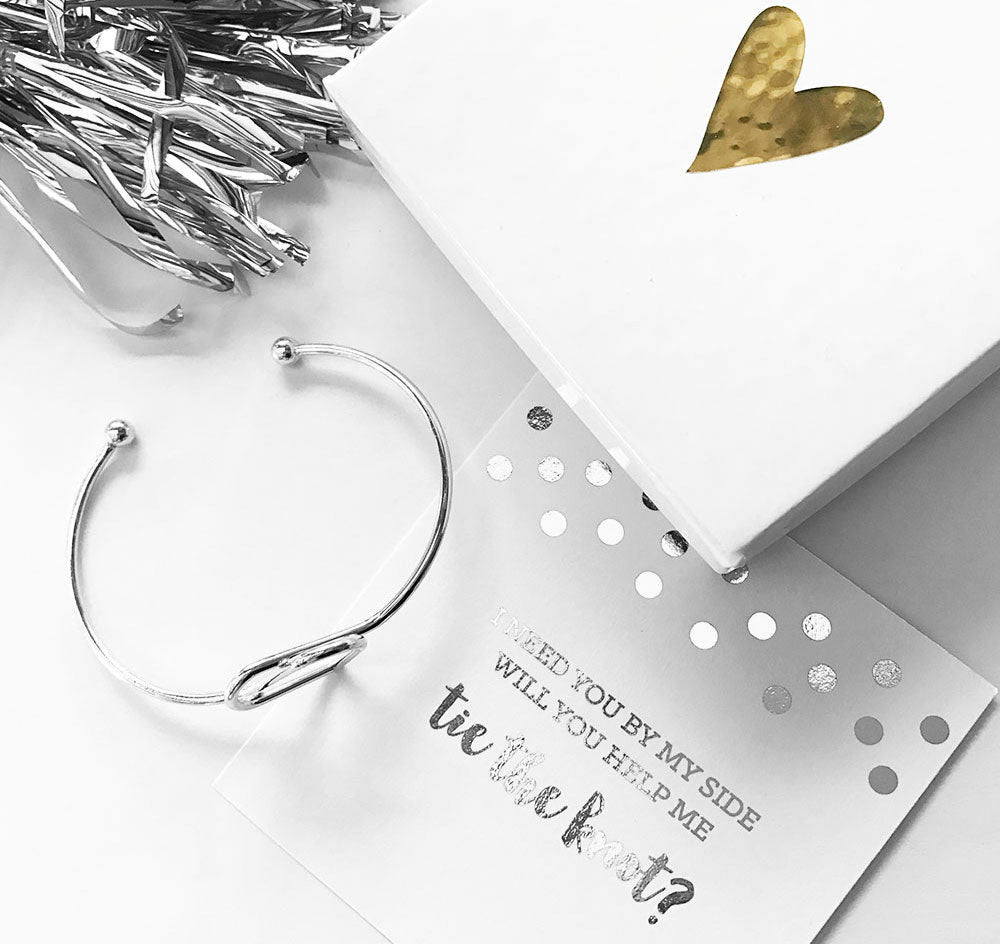 Tie the Knot Heart Bracelet