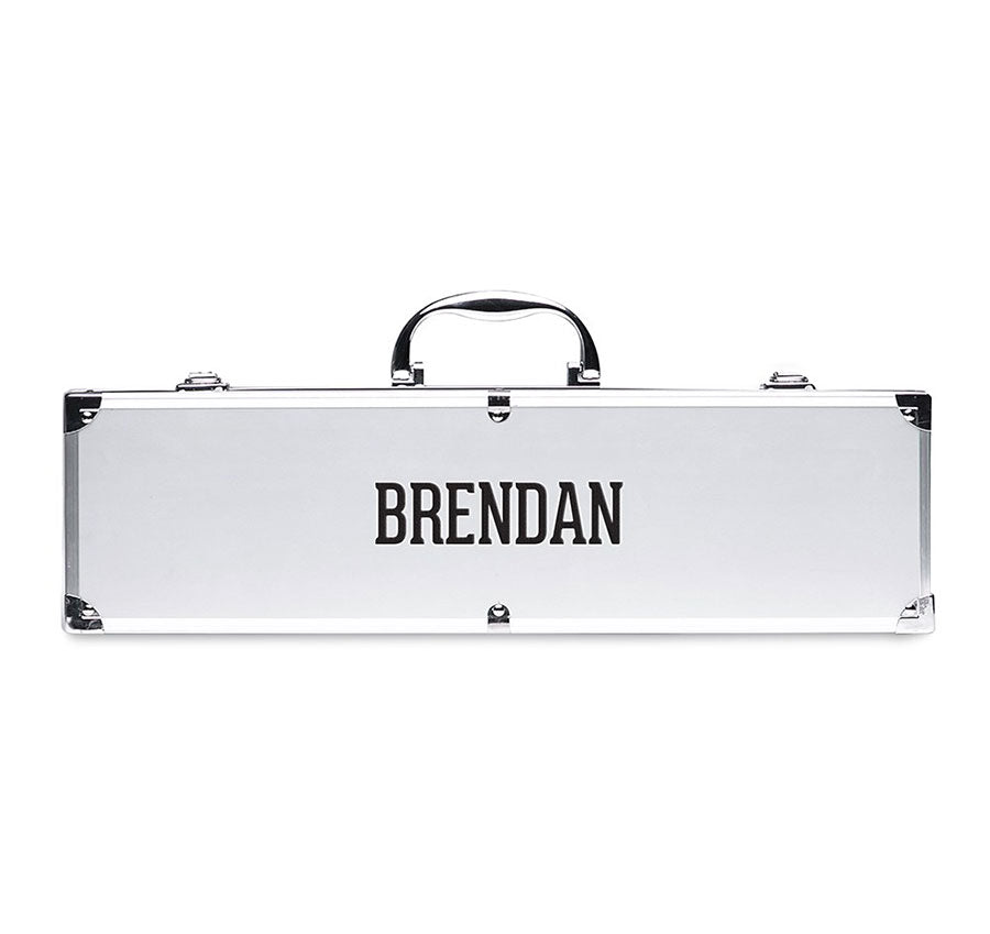 Custom Groomsmen Grill Set - Name