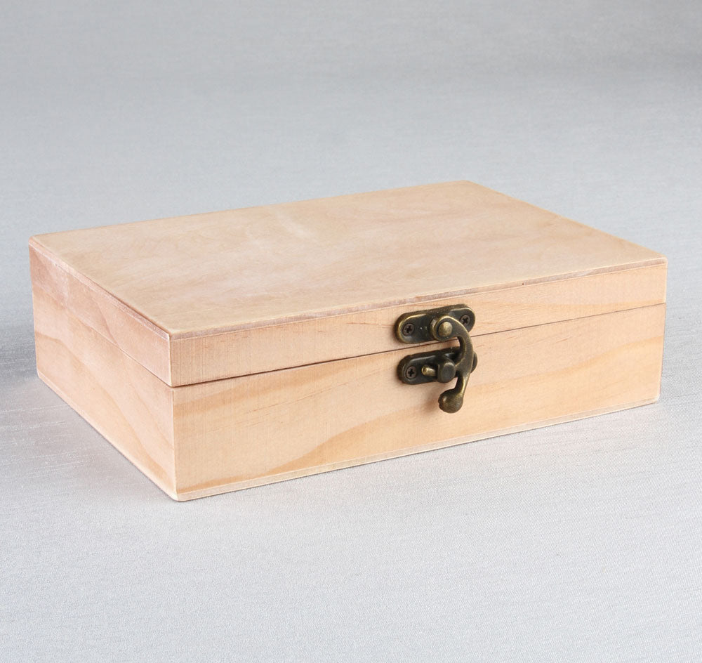 Mr &amp; Mrs Wooden Ring Box