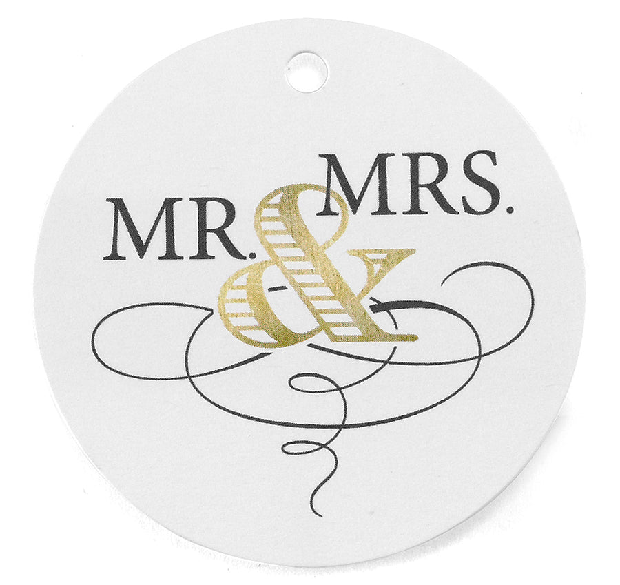 Golden Elegance Favor Tags