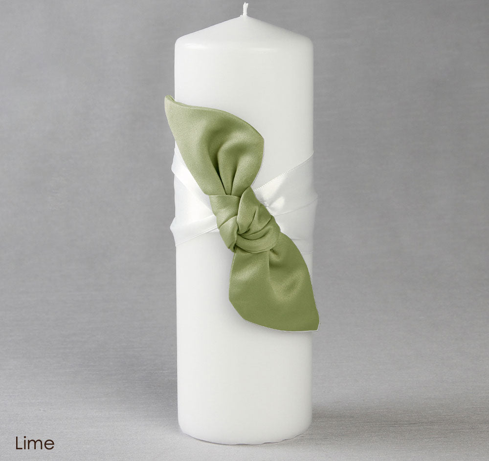 Love Knot in Color Unity Candle