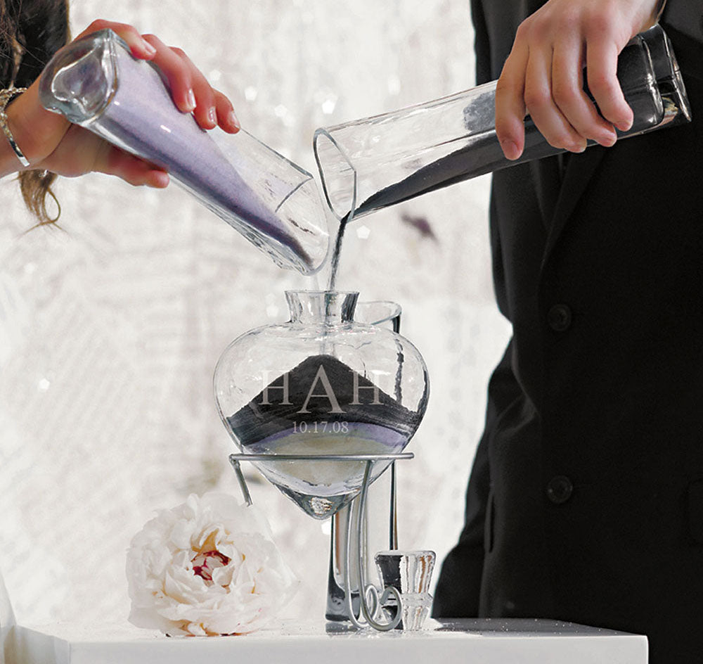 Heart Shaped Unity Sand Ceremony Set