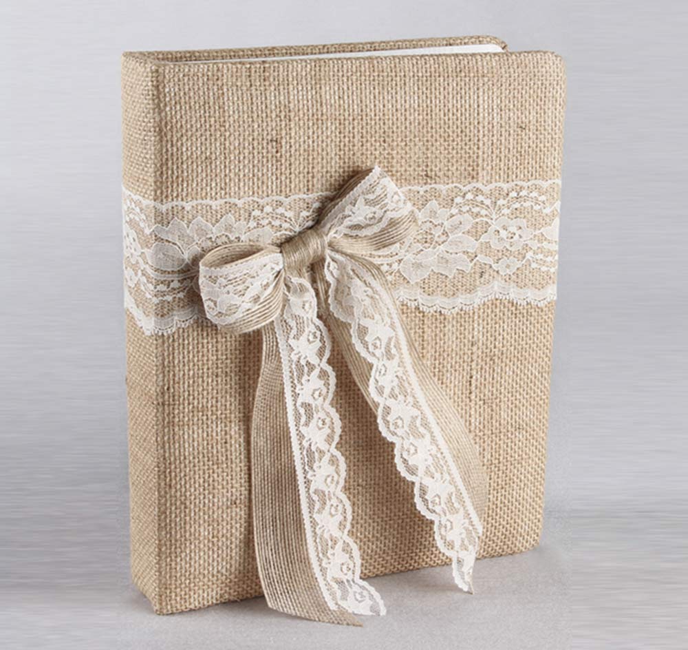 Country Romance Wedding Memory Book