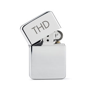 Silver Personalized Lighter