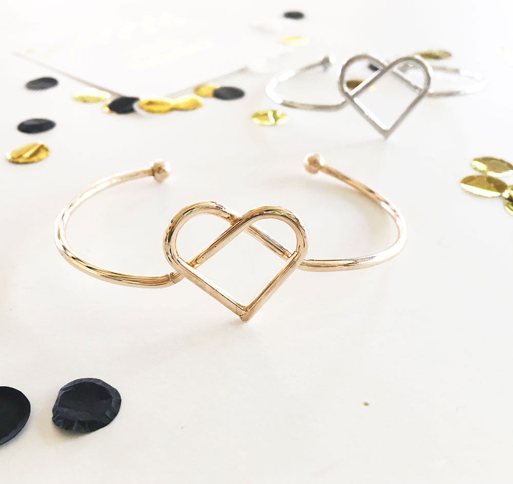 Tie the Knot Heart Bracelet