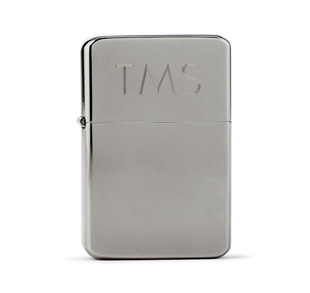 Smokey Black Personalized Lighter