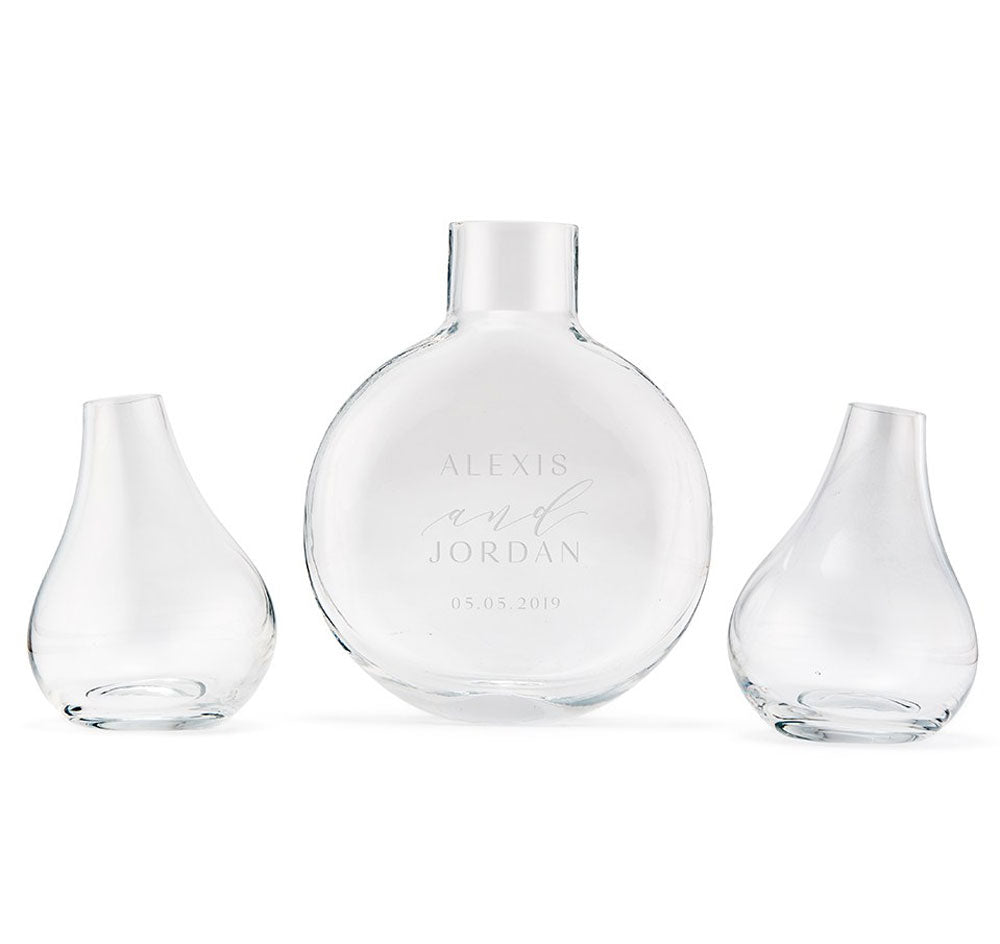 Modern Wedding Sand Ceremony Set - Names