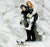Winter Skiing Bride & Groom Cake Topper