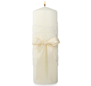 Chantilly Lace Unity Candle