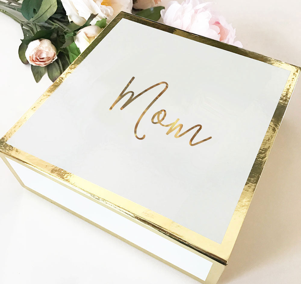 Personalized Gift Box - White