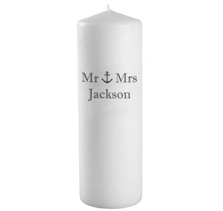 Anchor Wedding Unity Candle