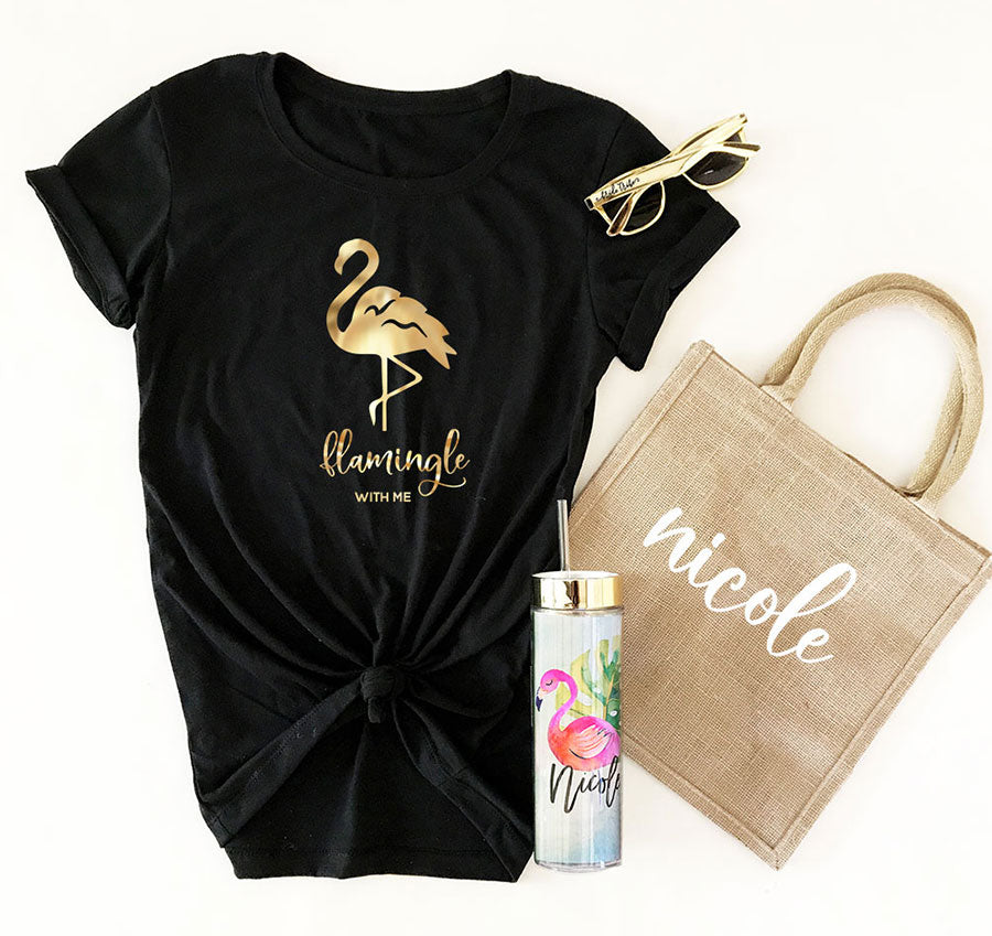 Tropical Bridesmaid T-Shirt