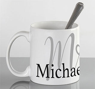 Personalized Mr/Mrs Mug