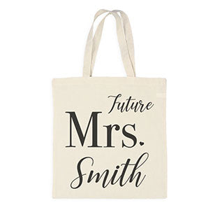 Personalized Future Mrs Tote Bag
