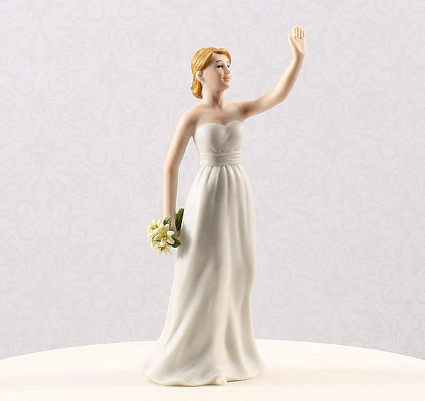High Five Bride Figurine