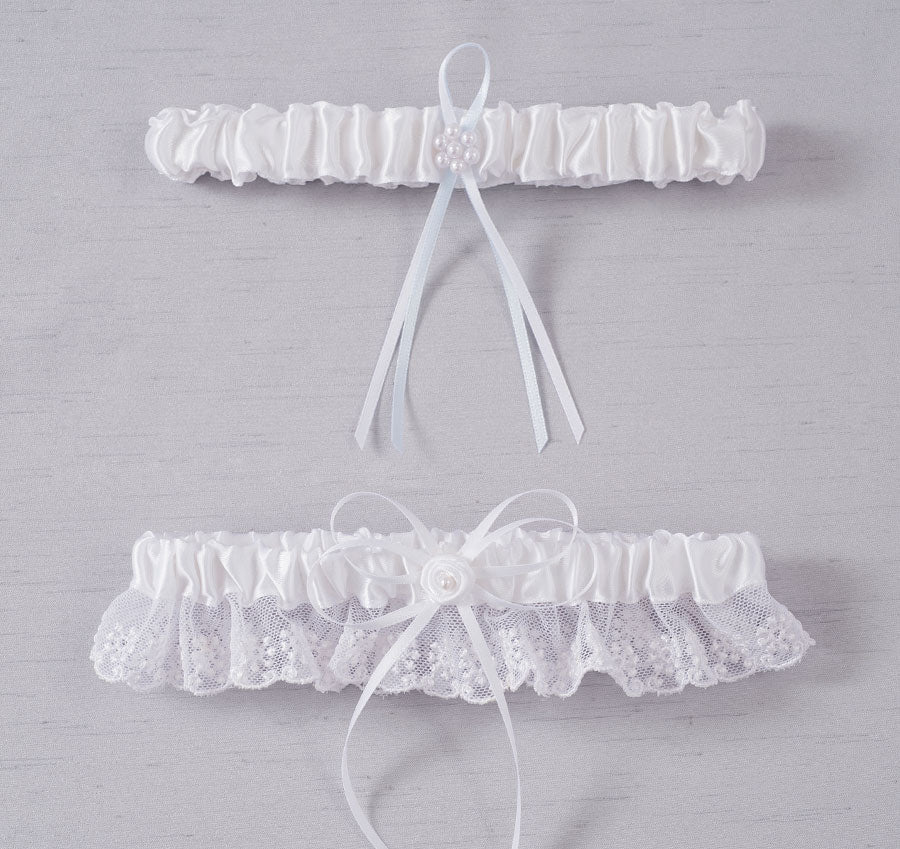 Emily Bridal Garter Set