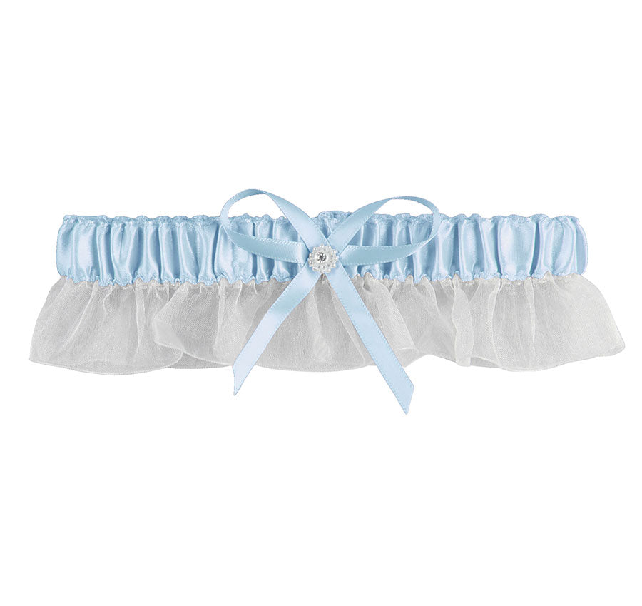 Rhinestone Garter Purple / Plus Rhinestone Garter Purple / Plus