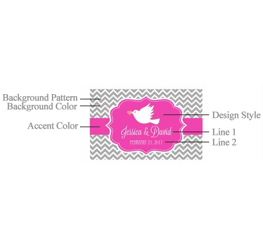 Theme Personalized Candy Tubes