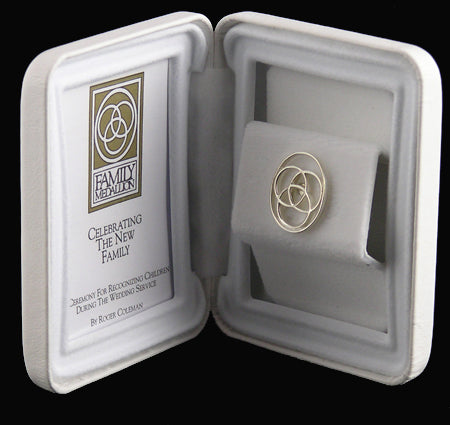 Sterling Silver Filigree Medallion Lapel Pin