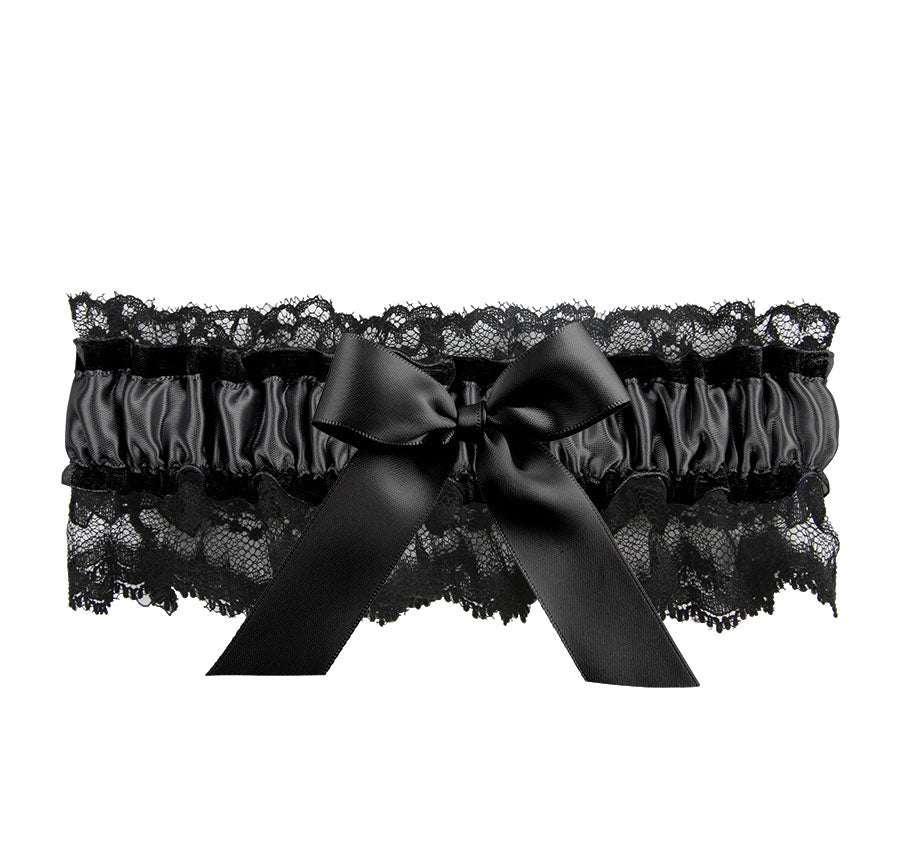 Britney Garter with 7/8 Bow