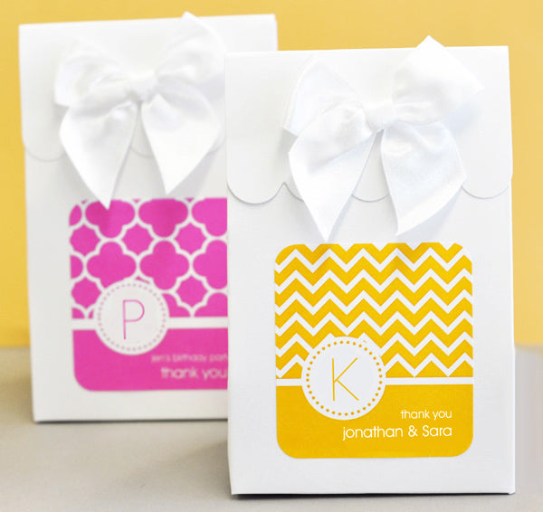 Sweet Shoppe Candy Boxes - MOD Pattern Monogram