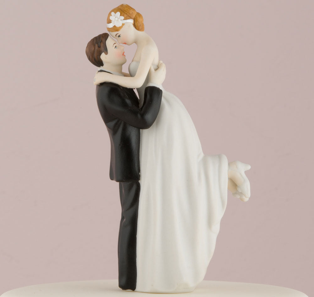 True Romance Bride &amp; Groom Cake Topper