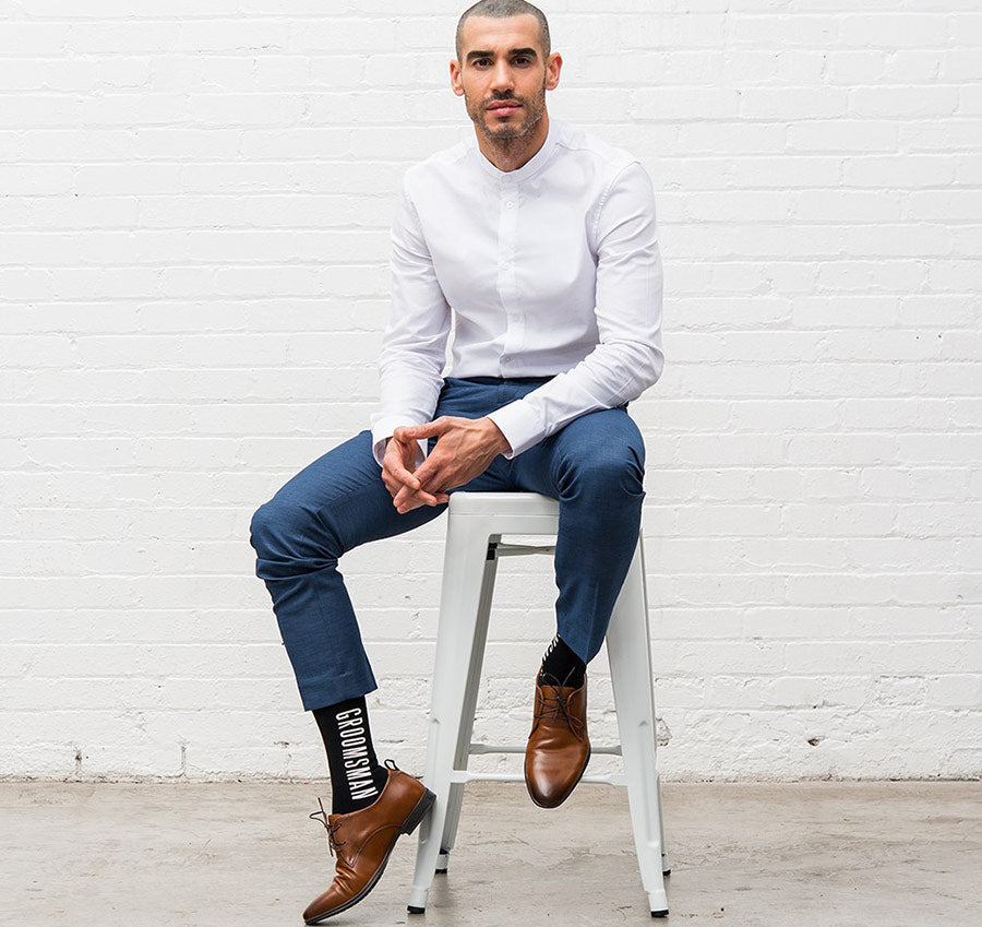 Men&#39;s Dress Socks - Groomsman