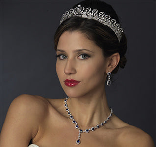 Royal Kate Middleton Inspired Halo Bridal Tiara