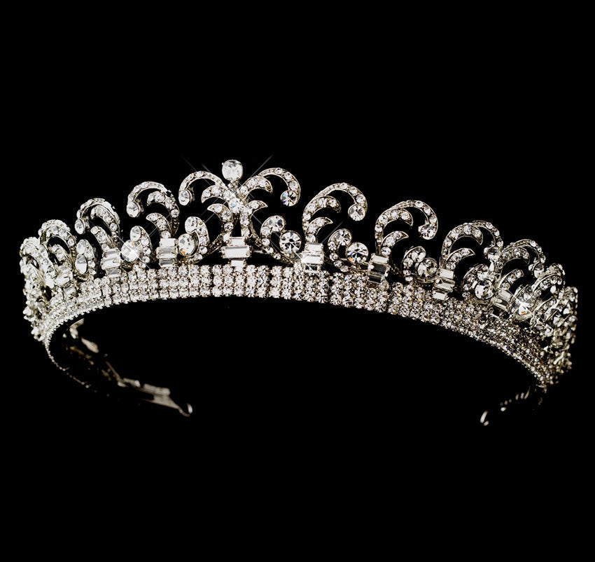 Royal Kate Middleton Inspired Halo Bridal Tiara