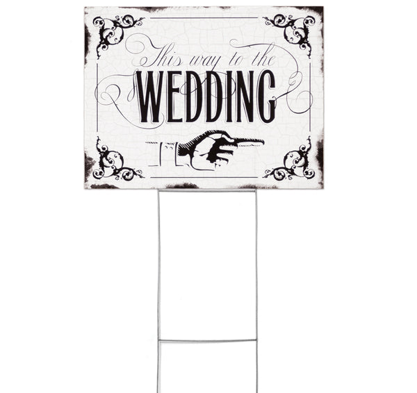 Vintage Wedding Sign