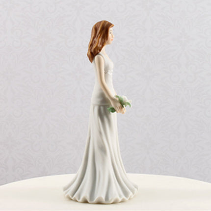 Bride in Designer Gown- Custom Figurine