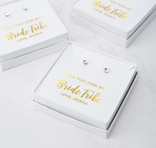 Bride Tribe Stud Earrings