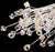 Swarovski Crystal Iridescent Bouquet Pins - (Set of 6)