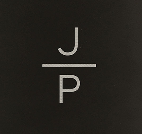 Modern Initial Black Groomsmen Flask