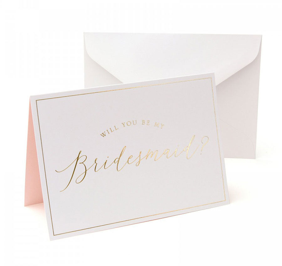 Be My Bridesmaid Note Card - 8 Count