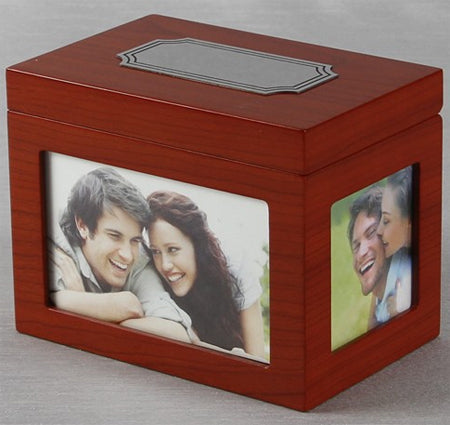 Cherry Wood Wedding Wish Box