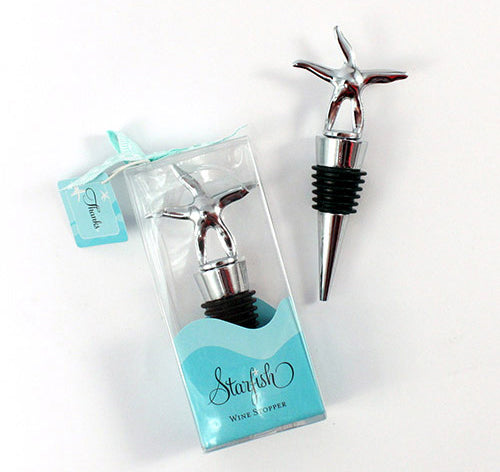 Starfish Wine Stopper Favor