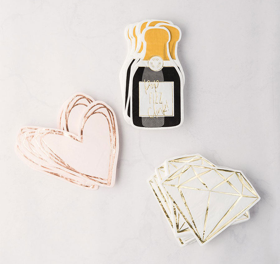 Heart Wedding Napkins