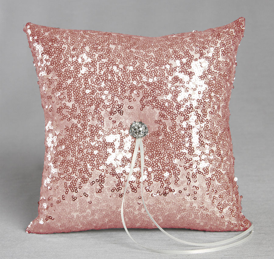 Elsa Shiny Sequin Ring Pillow