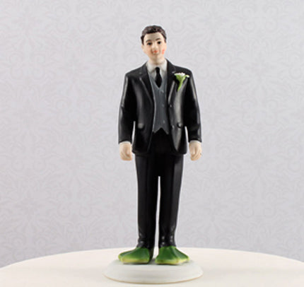 Frog Prince Groom Figurine