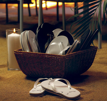 Just Married Women&#39;s Flip Flops