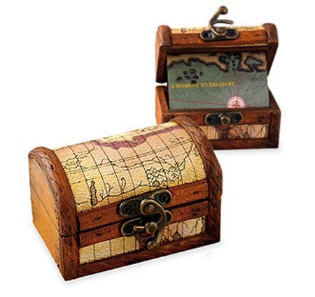Mini Treasure Chests (Set of 6)