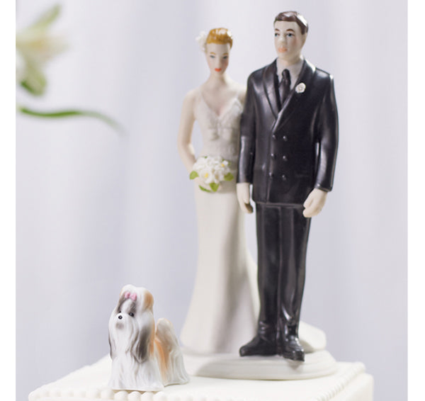 Miniature Black &amp; Tan Dachshund Cake Topper
