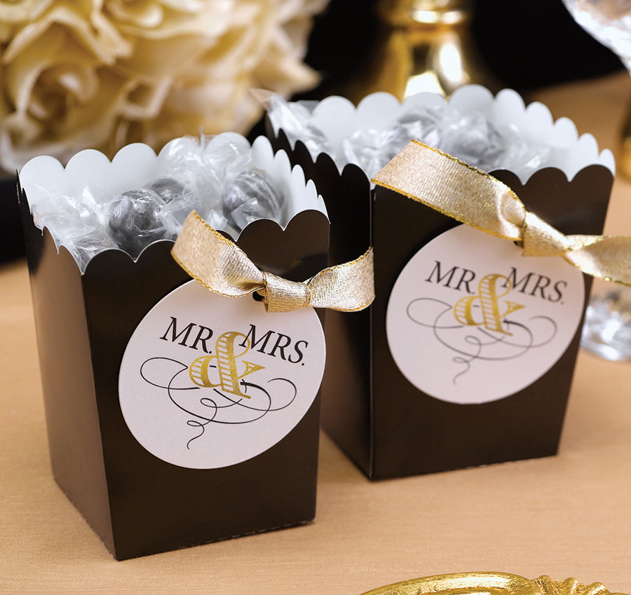 Golden Elegance Favor Tags